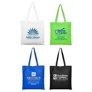 "CATALINA" Day Tote & Shopping Bag with Hook and loop Fastener Closure