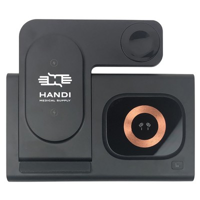 4" 1 Foldable Wireless Charging Station