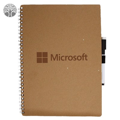 Whiteboard Notebook with Dry Erase Marker